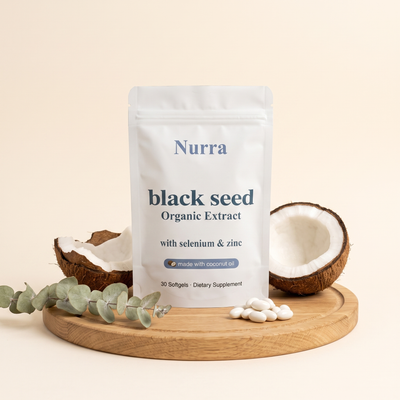 Nurra Black Seed Extract With Selenium 200mcg